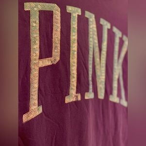 PINK sparkling tshirt